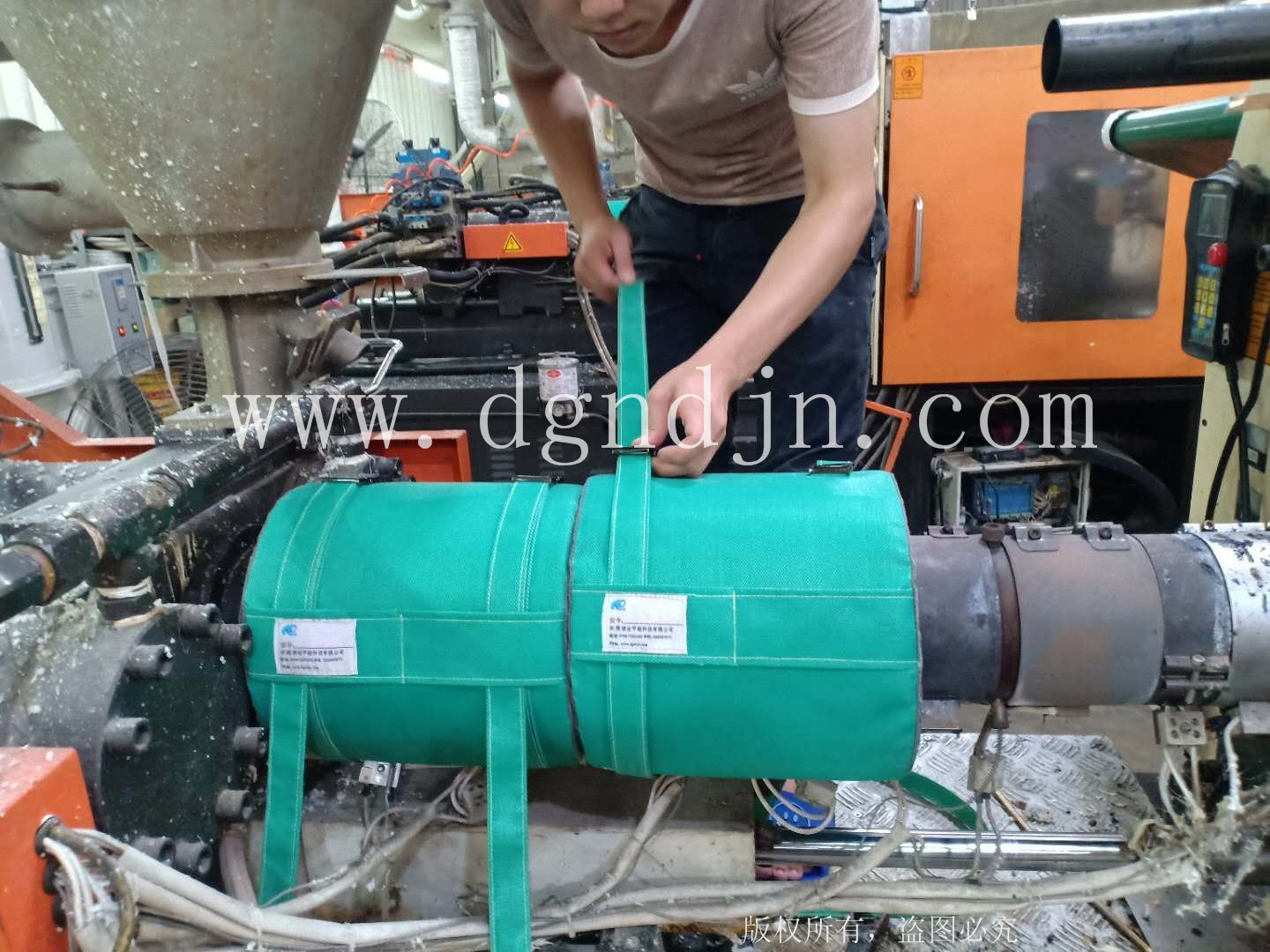 注塑機氣凝膠隔熱罩-